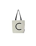 Bolso Tote. Algodón 100%. Blanco. con Cremallera, Forro y Bolsillo Interior. 37 * 38 cm + (asa: 28 cm). Incluye sobre Kraft de Regalo.