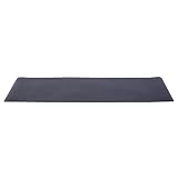 HOMCOM Esterilla para Aparatos de Entrenamiento Alfombra de Fitness Bicicleta Elíptica Cinta de Correr Gimnasio Protectora de Suelo 4mm
