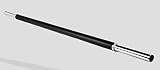 Barra de 28 mm de Body Pump, Acero Resistente, Recubierto de Caucho, 2 topes, 140 cm 28 mm diametro