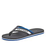 Tommy Hilfiger Floyd 52D, Chanclas Hombre, Black, 45 EU