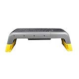 LAZYZ Step de Aeróbic, Yoga Pilates Banco con Mancuernas Abdominales Aeróbicos Rítmicos Plataforma De Paso Gimnasio Tirar De La Cuerda Pedal Grande