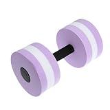 VORCOOL Mancuernas de agua para fitness, color morado