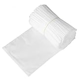 GWHOLE 100 Piezas Bolsa para Uvas Bolsas con Cordón Protección de Frutas Verdura Control de Plagas Antipájaros en Jardín Bolsa Hogar a Prueba de Polvo - 24 x 35 cm