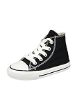 Converse Chucks niños 7J231 AS HI Can Negro Negro, Converse Kleinkinder Leiste 5:22