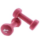 Riscko Juego 2 Mancuernas Rojas de Neopreno de 2 kg