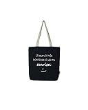 Hello-Bags, Bolso Tote, 38 cm, Negro