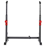 Miwaimao Squat Rack, Ajustable Jaula Sentadillas Bodybuilding Banca Press Bench Press Rack,Weight Rack para Gimnasio En Casa Ejercicio FíSico