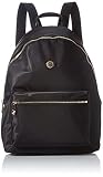 Tommy Hilfiger Poppy, Mochila para Mujer, Black, One Size