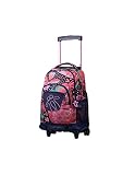 TOTTO MORRAL Rue BOMPER RENGLONES Mochila con Ruedas, Juventud Unisex, Estampado (Multicolor), Talla Única