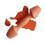 Mancuernas Pequeñas, Hogar para Damas, Equipo De Ejercicio para Dar Forma A La Aptitud, Un Par Bajar De Peso (Color : Orange, Size : 0.5kg)
