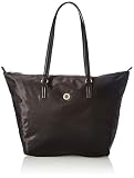 Tommy Hilfiger Poppy, Bolso para Mujer, Negro, Talla única