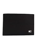 Tommy Hilfiger Eton Mini CC Flap & Coin Pocket, Cartera Hombre^Mujer, Black, OS