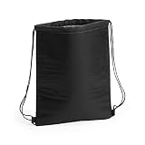 Los Eventos de la Tata. Mochila para picnic con nevera (Negro)
