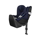 Cybex - Silla de coche grupo 0+/1 Sirona M2 i-size, desde el nacimiento hasta los 4 años, de 45 cm hasta 105 cm aproximadamente, 19 kg máximo, con base M, Azul (Indigo Blue)