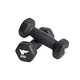 2 Mancuernas Neopreno 6KG | Entrenamiento en casa | Resistentes Agua