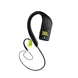 JBL Endurance Sprint Auriculares inalámbricos deportivos in ear con controles táctiles, resistentes al agua IPX7, con función manos libres, bluetooth 4.2, negro y amarillo