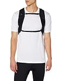 ASICS Running - Mochila de poliéster para correr, unisex, bolsillo trasero, bolsillo frontal, bolsillo lateral, 350 mm