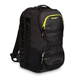 Targus TSB944EU Mochila Work+Play para Fitness y portátiles de hasta 15,6' - Negro/Amarillo