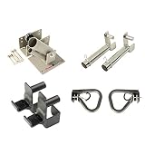 Fitness Reality - Juego de Accesorios para Tubos de Acero de 5 x 5 cm