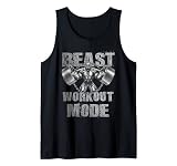 Gorila Beast Workout Mode Fitness Mancuernas Gym Camiseta sin Mangas