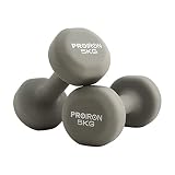 PROIRON Mancuernas de Neopreno -Mancuernas con Revestimiento de Neopreno 2 x 5 kg