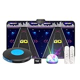Manta de danza inalámbrica activa para ordenador, interfaz de TV de doble uso, para el hogar, modelos dobles con manta para correr de danza para perder peso, máquina de baile Somatosensory casa
