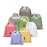 Creativee - Bolsa Impermeable con cordón, Bolsa de Almacenamiento para Gimnasio, Deporte, natación, Viaje, Bolsa de Aseo