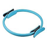 Justech 15” Aros de Pilates Doméstico Anillo de Pilates Accesorios de Yoga para Mujeres Círculo Mágico de Fitness Dispositivo de Entrenamiento en Casa para Piernas Muslos Brazos Abdominales