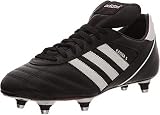 adidas Kaiser 5 Cup, Zapatillas de Fútbol Hombre, Nero Schwarz Black Running White Red, 40 2/3 EU