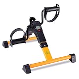 Lepetoi Pedales Eléctricos Ejercicio - Entrenamiento en Casa, Ideal para Personas Mayores y Gente Ocupada - Pantalla LCD que Muestra Progreso, Intensidad Ajustable - Sistema Fácil de Usar, Plegable