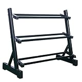 Mancuernas Estante Soporte Equipamiento Deportivo de Interior Fitness en casa para Hombres Equipo de Gimnasio Soporte de Rack Solo Vende estanterías