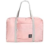 Sentao Unisex Bolsa Ligera Plegable voluminoso Noche Holdall Barril Bolsa para Compras Viajes Gimnasio Equipaje acampa de los Deportes