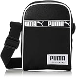 PUMA Campus Compact Portable Bandolera, Niños, Black (Negro), Talla Única