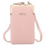 Yixuan Bolsos Bandolera para Mujer Carteras para Mujer Bolso para Telefono Movil Bolso Móvil Monederos Pequeño Bolso Bandolera Monedero Bolso Bandolera Movil con Ranura para Tarjeta y Bandolera