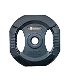 Sveltus - Disco Pump con Asas (5 kg), Color Negro, Talla única