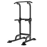 DSHUJC Equipo de Ejercicio para Gimnasio en casa, Equipo de Gimnasio para el hogar Racks de Pesas para Sentadillas Racks de Mancuernas con Mancuernas Ryno Power Rack H