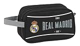 safta 812024518 Neceser, Bolsa de Aseo Adaptable a Carro Real Madrid CF, Negro