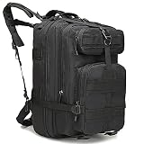 Satohom Mochila táctica militar de Hiking Trekking 40 L gran capacidad mochila deportiva hombre mochila Molle multifunción impermeable mochila de asalto caza senderismo alpinismo camping viaje