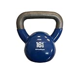 Natural Logistics Pesas Rusas Kettlebell (16 kg). Kettlebell Workout para Competición de Vinilo. Entrenamiento Kettlebell Fitness para Hombre, Mujer. Gimnasio en Casa. KOTTAO
