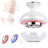 Máquina ultrasónica de eliminación de grasa, dispositivo de eliminación de celulitis por cavitación con vibración RF EMS rojo azul LED, masajeador de estiramiento de la piel para adelgazar el cuerpo
