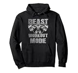 Gorila Beast Workout Mode Fitness Mancuernas Gym Sudadera con Capucha