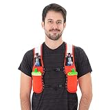 UTOBEST Mochila Running Hidratacion 3L Chaleco Hidratación Trail Running para Bicicleta Ciclismo Maraton Hombre Mujer(Red,L/XL)