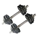 Mancuernas Hombres Pesas Mujeres Aparatos De Gimnasia Equipo De Entrenamiento Deportivo Equipo De Entrenamiento De Peso 13 Kg, 15 Kg, 20 Kg (Color : Black, Size : 13kg)