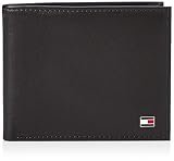 Tommy Hilfiger Eton Mini CC Wallet, Cartera para Hombre, Black, única