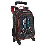 FORTNITE Mochila Adaptable con Trolley, Unisex niños, Multicolor, 31X42X15