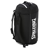 Spalding Duffle Bolso de Gimnasio, 45 cm, Negro/Blanco