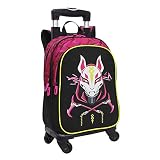 Fortnite MAX Drift Mochila Adaptable con Trolley de 4 Ruedas giratorias multidireccionales con Bolsillo