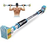 Barra de Dominadas para Puerta sin Tornillos, Barra de Entrenamiento para Puerta y Barbilla Barra de Musculación Pull Up Bar Ajustable Barras Horizontales,para Puerta 75cm-108cm,hasta 200 kg