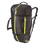 Salewa Ropebag XL Mochila, Unisex Adulto, Negro (Black/Citro), 24x36x45 cm (W x H x L)