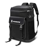 VOGSHOW Mochila Nevera 30 l, Mochila Térmica de Picnic Aislada, Mochila de Refrigeración, Bolsa Térmica Multiusos para Acampar, Familia al Aire Libre, BBQ, Compras, Viajes, Pesca y Playa